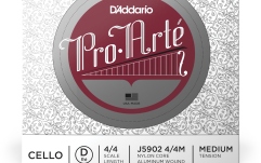 Coarda Re(D) violoncel 4/4 Daddario Pro-Arte Cello Single D String 4/4 Scale MT