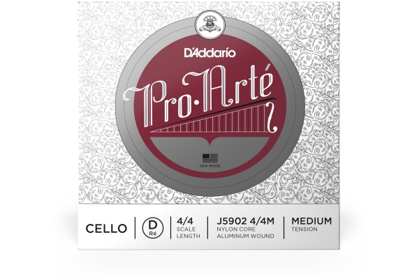 Pro-Arte Cello Single D String 4/4 Scale MT Pro-Arte Cello Single D String 4/4 Scale MT