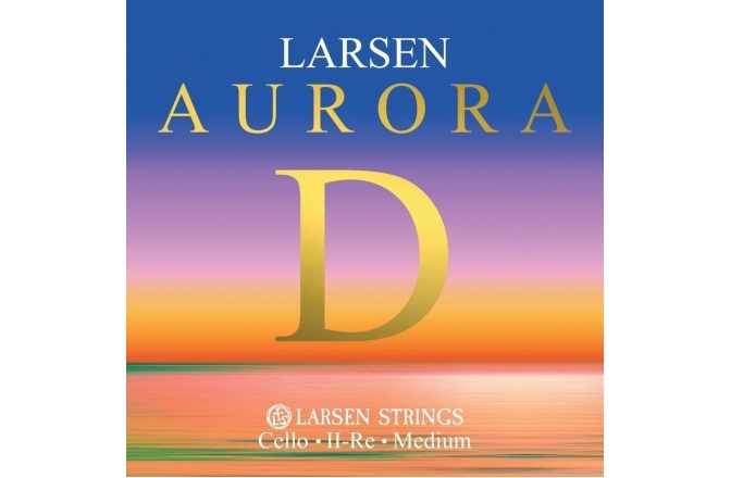 Coarda Re(D) violoncel Larsen Aurora Cello D Medium 4/4