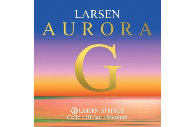 Coarda Sol(G) de violoncel Larsen Aurora Cello G Medium 4/4