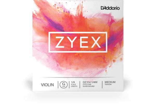Zyex Violin Single G String 1/4 Scale MT Zyex Violin Single G String 1/4 Scale MT