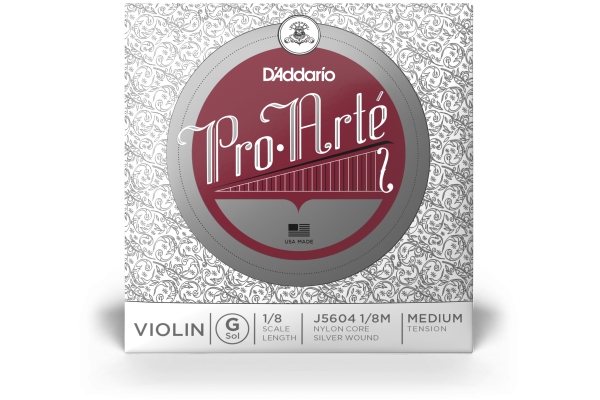 Pro-Arte Violin Single G String 1/8 Scale MT Pro-Arte Violin Single G String 1/8 Scale MT