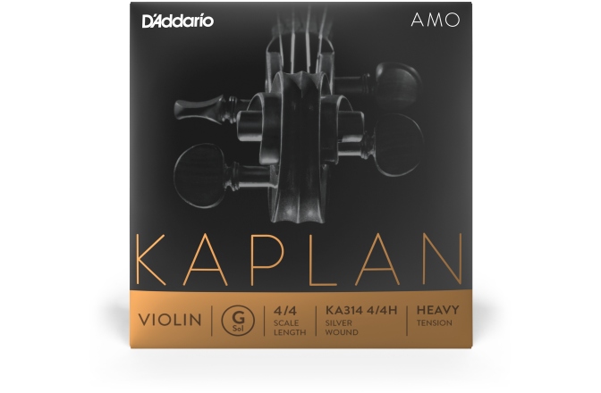 Coarda Sol(G) vioară 4/4 Daddario Kaplan Amo Violin G String 4/4 Scale HT