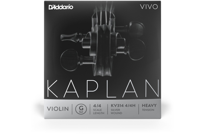 Coarda Sol(G) Vioară 4/4 Daddario Kaplan Vivo Violin G String 4/4 Scale HT