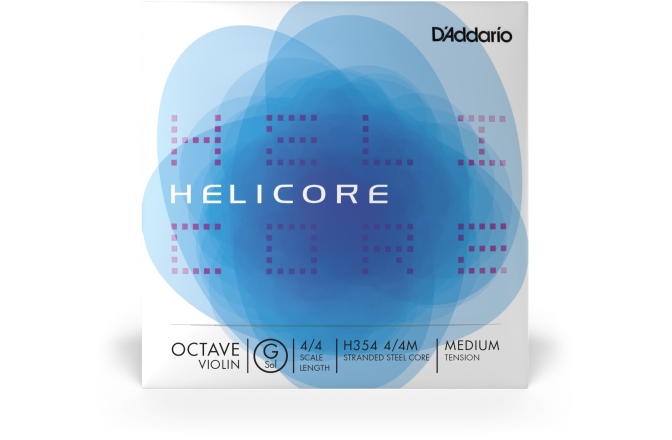 Coarda Sol(G) vioară Daddario Helicore Octave Violin Single G String 4/4 Scale MT