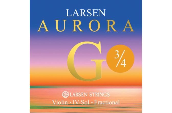 Coarda Sol(G) vioară Larsen Aurora Sol(G) Medium 3/4