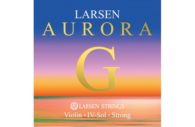 Coarda Sol(G) vioară Larsen Aurora Sol(G) Silver Strong 4/4