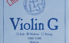 Coarda Sol(G) vioară Larsen Synthetic/fibre core Medium Sol(G) Silver