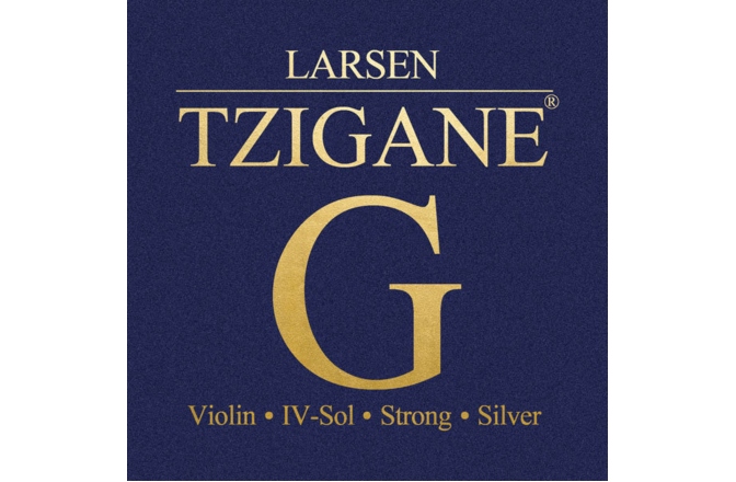Coarda Sol(G) vioară Larsen Tzigane Sol(G) Strong Silver