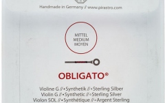 Coarda Sol(G) vioară Pirastro Obligato Violin Sol/G 4/4 Medium