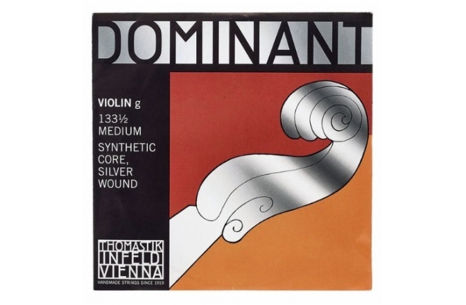 Coarda Sol(G) vioară Thomastik Dominant Violin 133 Medium G 1/2
