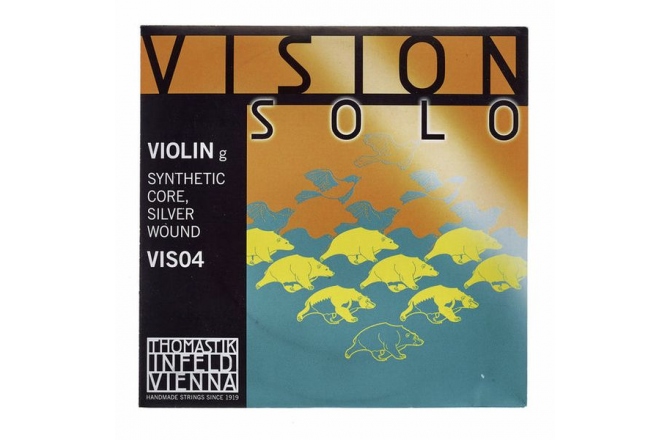 Coarda Sol(G) vioară Thomastik Vision Solo G VIS04 4/4