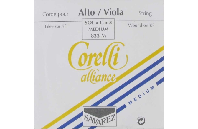 Coarda Sol(G) violă Corelli Viola Alliance Sol(G) Mediu 833M