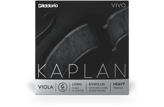 Coarda Sol(G) Violă Daddario Kaplan Vivo Viola Sol(G) LS HT KV413 LH