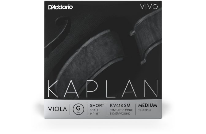 Coarda Sol(G) Violă Daddario Kaplan Vivo Viola Sol(G) SS MT KV413 SM