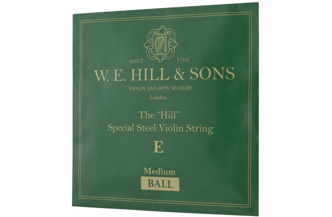 Coardă vioară W.E. Hill & Sons Violin String E - Medium - Ball End