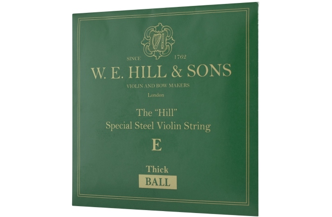 Coardă vioară W.E. Hill & Sons Violin String E - Strong - Ball End