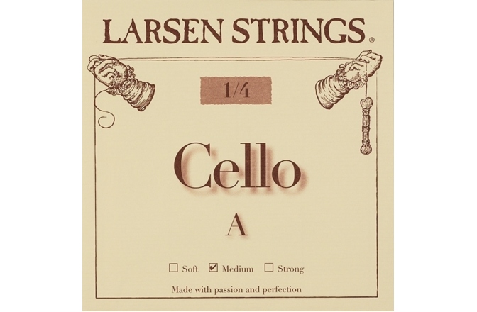 Coardă violoncel A (LA) 1/4  Larsen Corzi violoncel Original Fractional A 1/4