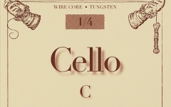 Coardă violoncel C / Do  Larsen Corzi violoncel Original Fractional  C 1/4