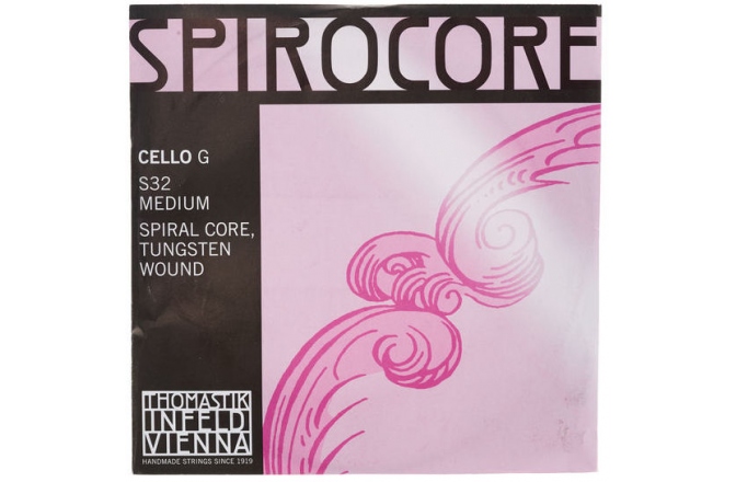 Coarda violoncel Thomastik Spirocore Cello G/Sol S32 M