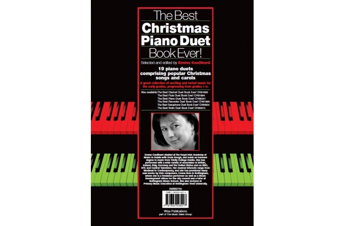Colecție de partituri de pian No brand BEST XMAS PIANO DUET BK EVER PF BK