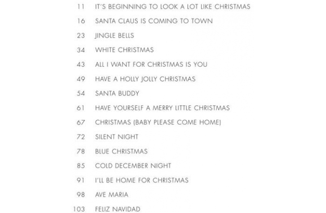 Colecție de partituri No brand Michael Bublé: Christmas