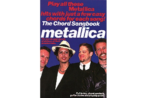 Metallica Chord Songbook LC BK