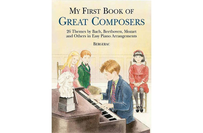 Colecție partituri pian No brand A first book of great composers