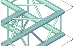 Colț truss Alutruss QUADLOCK TQ390-QQC21 2-Way-Corner 90°