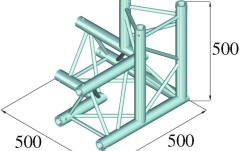 Colț truss Alutruss TRILOCK E-GL33 C-34 3-Way Corner