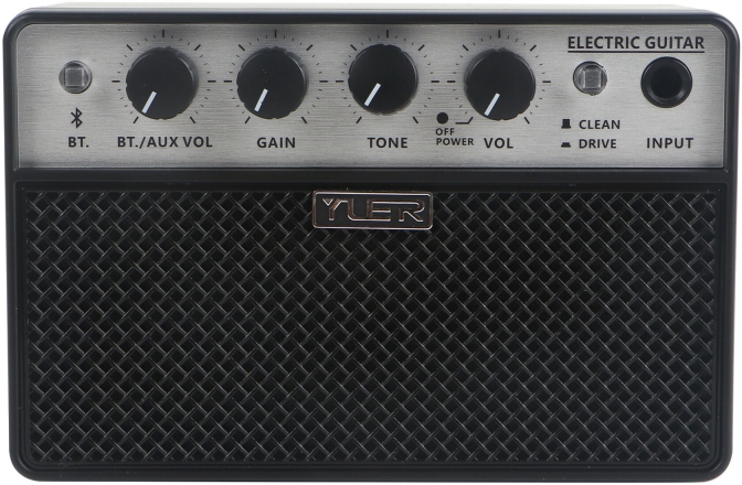 Combo electrică/acustică YUER  BA-10E Portable Amp for Electric Guitar with Bluetooth