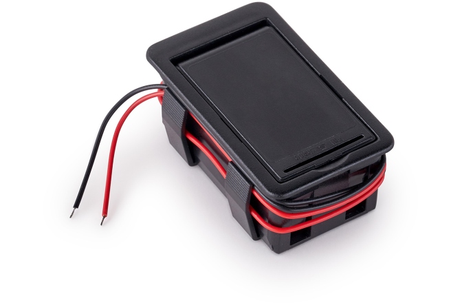 Compartiment baterie MEC Pickups  Exterior Battery Compartment for 1 x 9V Battery