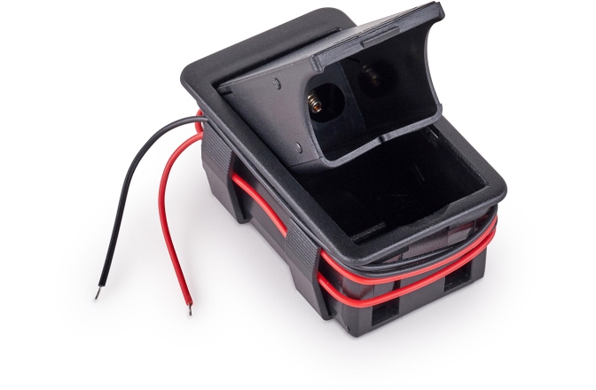 Compartiment baterie MEC Pickups  Exterior Battery Compartment for 1 x 9V Battery