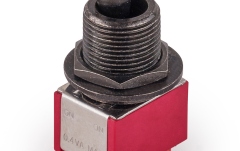 Comutator chitară MEC Pickups  Maxi Toggle Switch, Short, Solder Lugs, ON/ON, 3PDT - Black