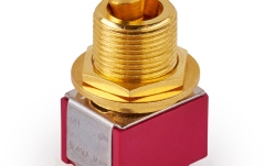 Comutator chitară MEC Pickups  Maxi Toggle Switch, Short, Solder Lugs, ON/ON, 3PDT - Gold