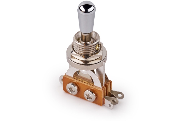 Toggle Switch, ON/ON/ON, DP3T - Chrome Toggle Switch, ON/ON/ON, DP3T - Chrome