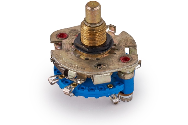  Rotary Switch, 4-Position, 5-Pole, for 2 identical Pickups