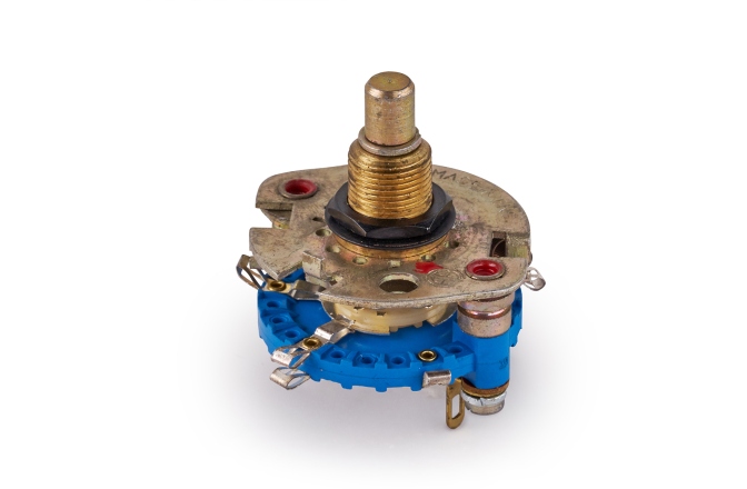 Comutator rotativ MEC Pickups  Rotary Switch, 4-Position, 5-Pole, for 2 identical Pickups