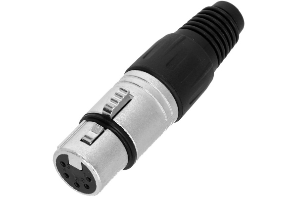 3Star C XF5 XLR plug 5-pole female 3Star C XF5 XLR plug 5-pole female