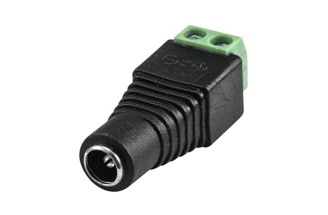 Conector adaptor alimentare Eurolite Adapter Hollow Plug Screw Terminal