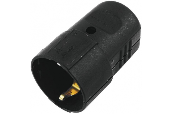 Safety Connector Plastic bk