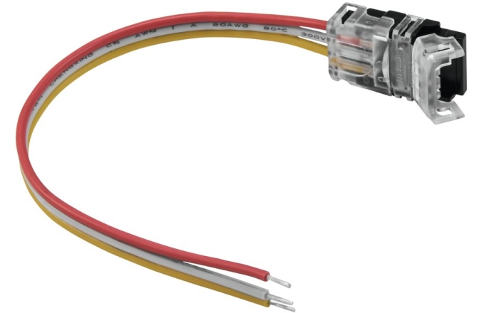 Conector bandă led Eurolite LED Strip Power Contact 3Pin 10mm