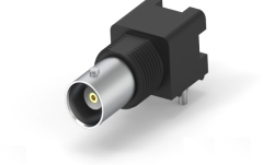 Conector BNC-PCB Sennheiser  BNC connector with angled PCB connection