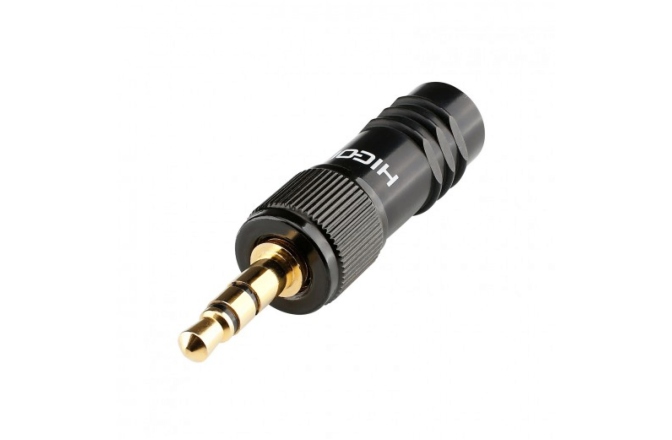 Conector jack 3.5mm mamă-tată Hicon HI-J35S-Screw-M