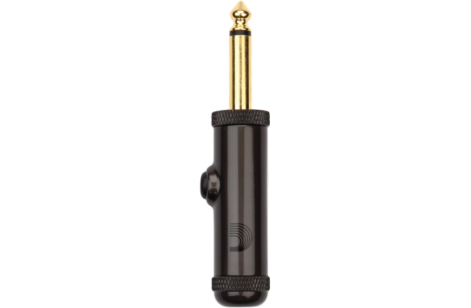 Conector Jack Daddario Solderless 1/4'' Straight Plug w/ Momentary Switch