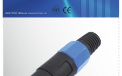 Conector Speakon Omnitronic Speaker cable socket 4pin