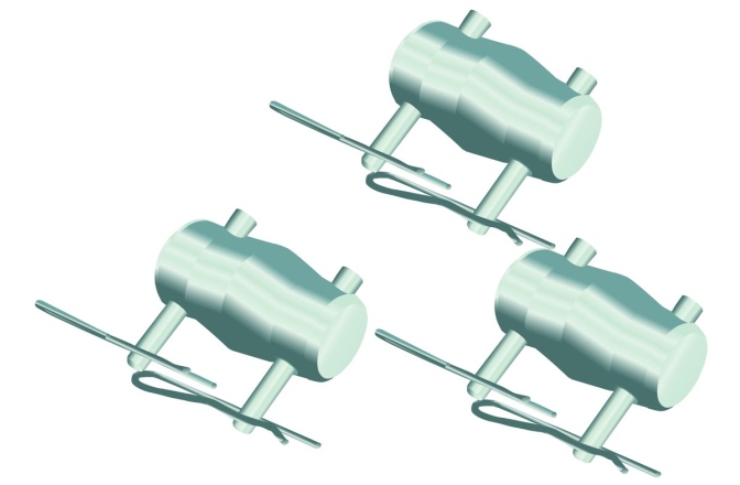 Conector truss în 3 puncte Alutruss DECOLOCK DQ3 Connecting Cone/Pivot/Pin