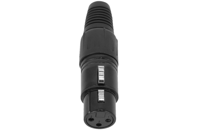 Conector XLR Adam Hall 3Star CX F3 BLK