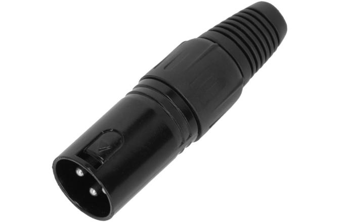 Conector XLR Adam Hall 3Star CX M3 BLK