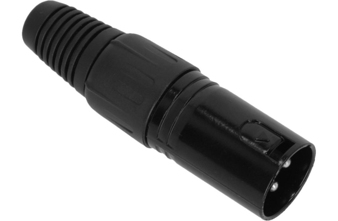 Conector XLR Adam Hall 3Star CX M3 BLK